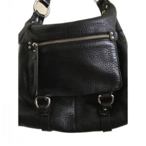 Kenneth Cole Black Leather Purse